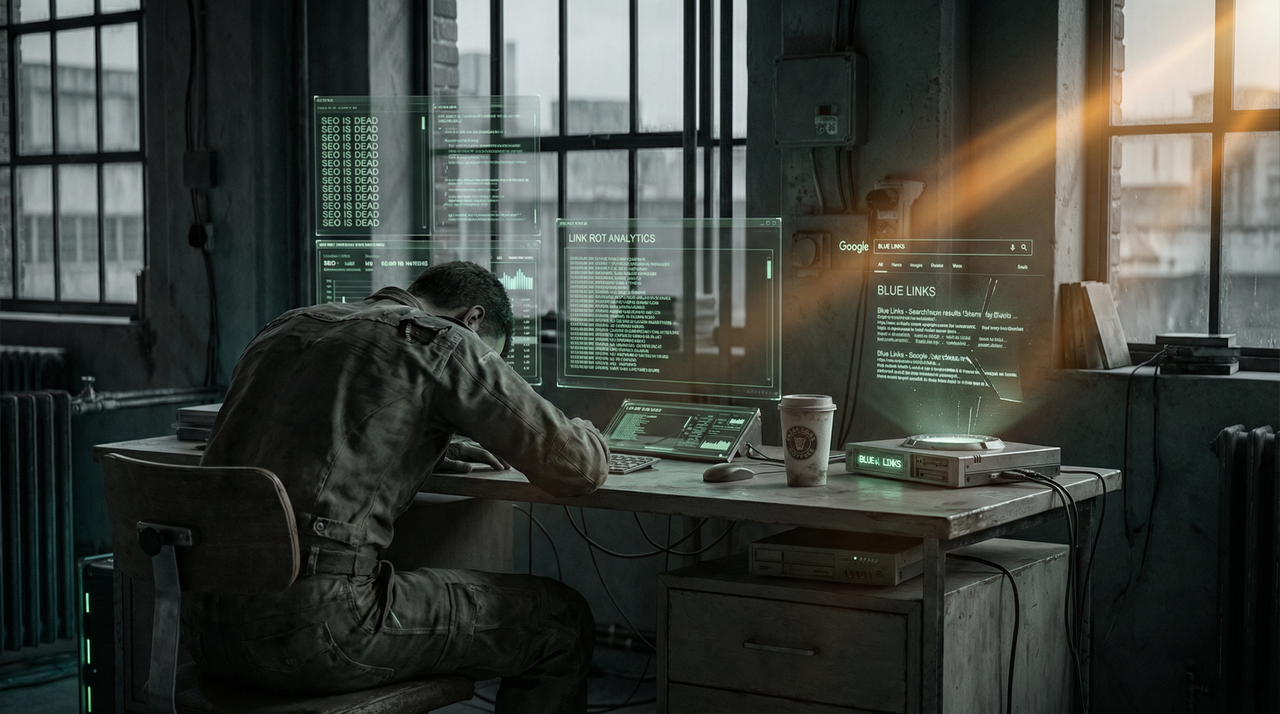 SEO is Dead, and Your ‘Blue Link’ Obsession is Killing Your Brand