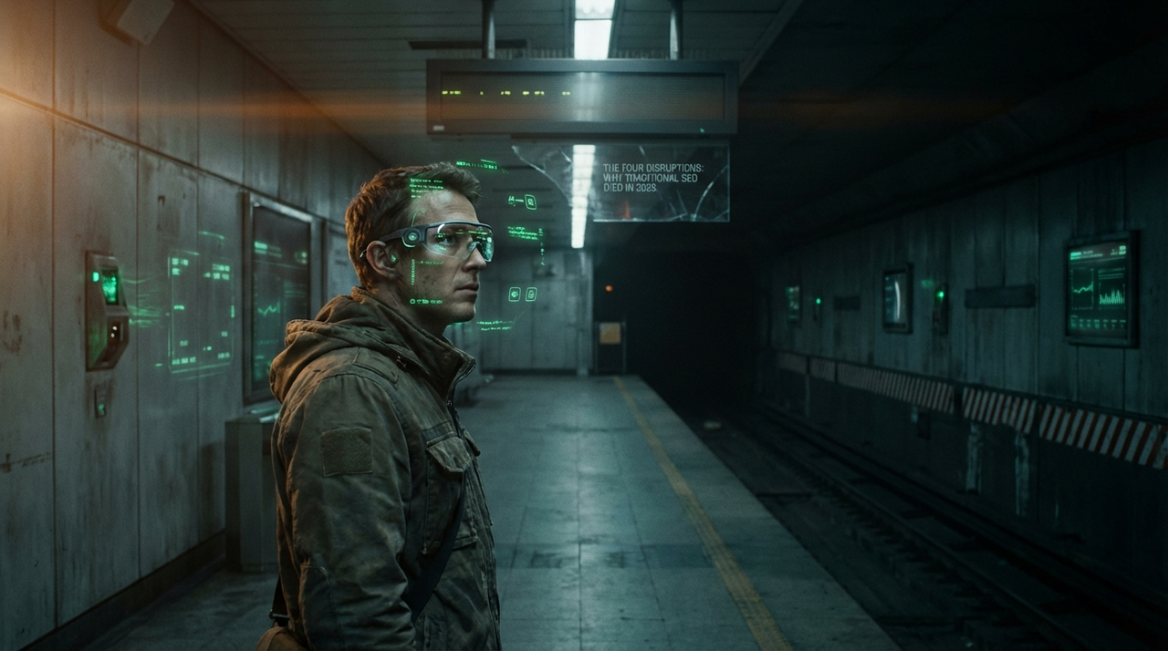 The Four Disruptions: Why Traditional SEO Died in 2026